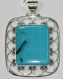 Turquoise Pendant P170 - Click Image to Close